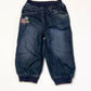 Embroidered denim pants - Size 2