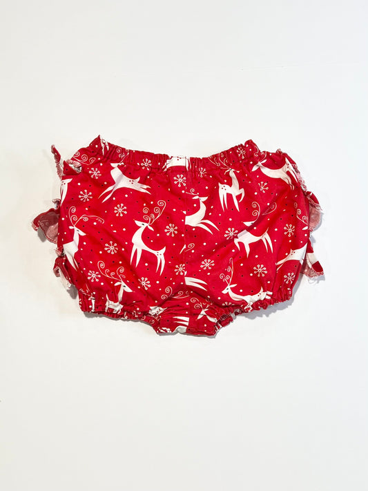 Christmas reindeer bloomers - Size 1