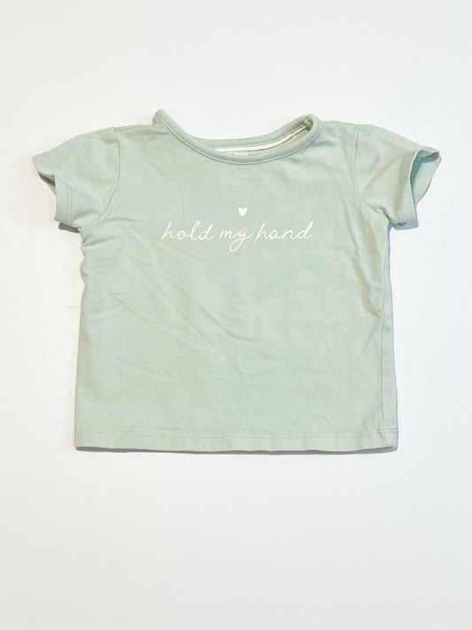 Hold my hand tee - Size 00