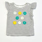 Striped floral tee - Size 00