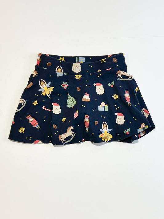 Christmas skater skort - Size 2