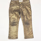 Gold shimmer pants - Size 2