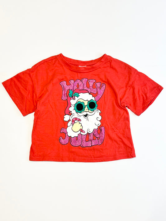 Christmas glitter tee - Size 2