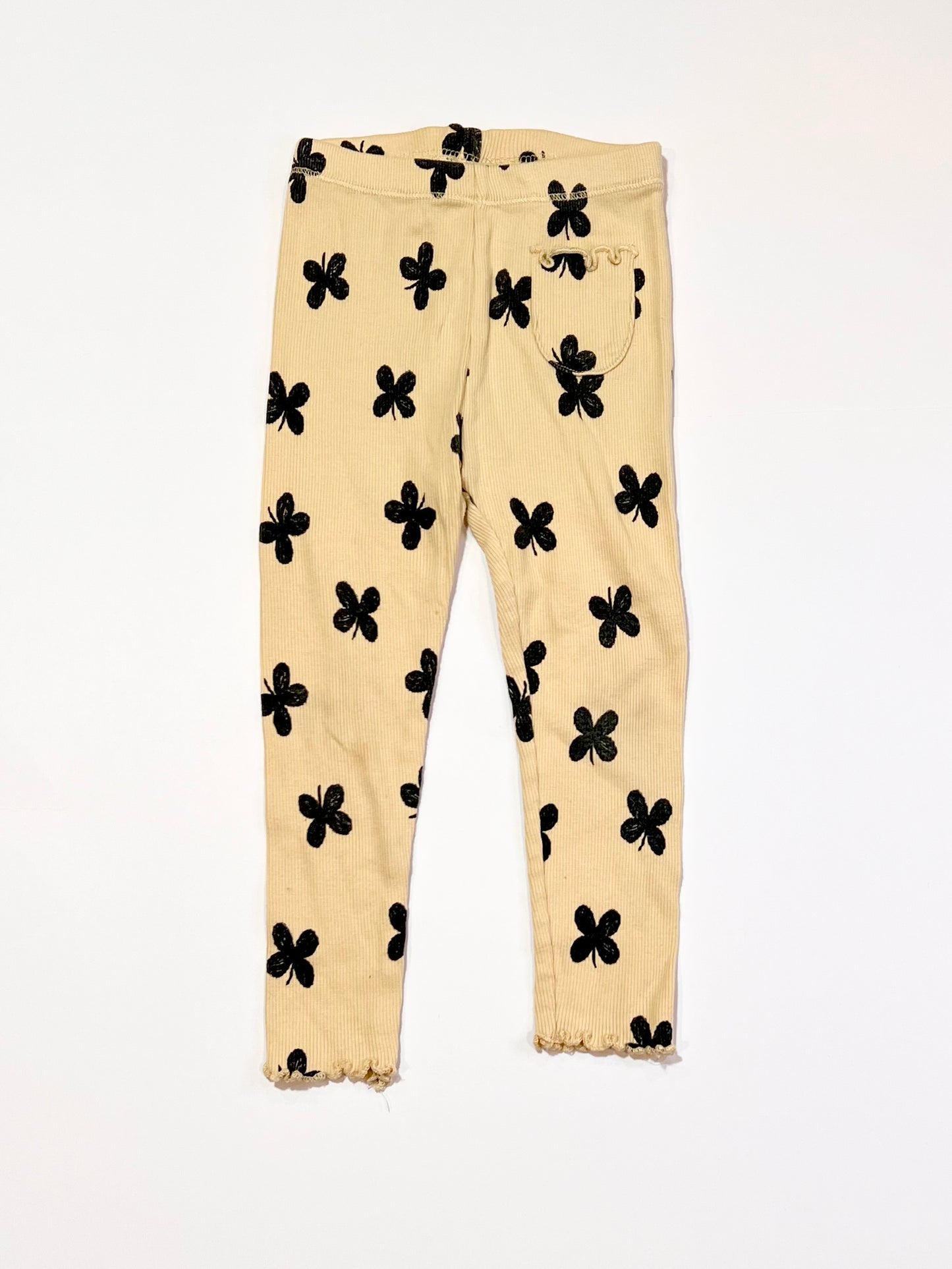 RIbbed clover leggings - Size 2-3