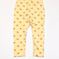 Yellow cats leggings - Size 2