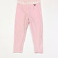Pink velvet leggings - Size 2
