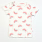 Ribbed rainbow tee - Size 00