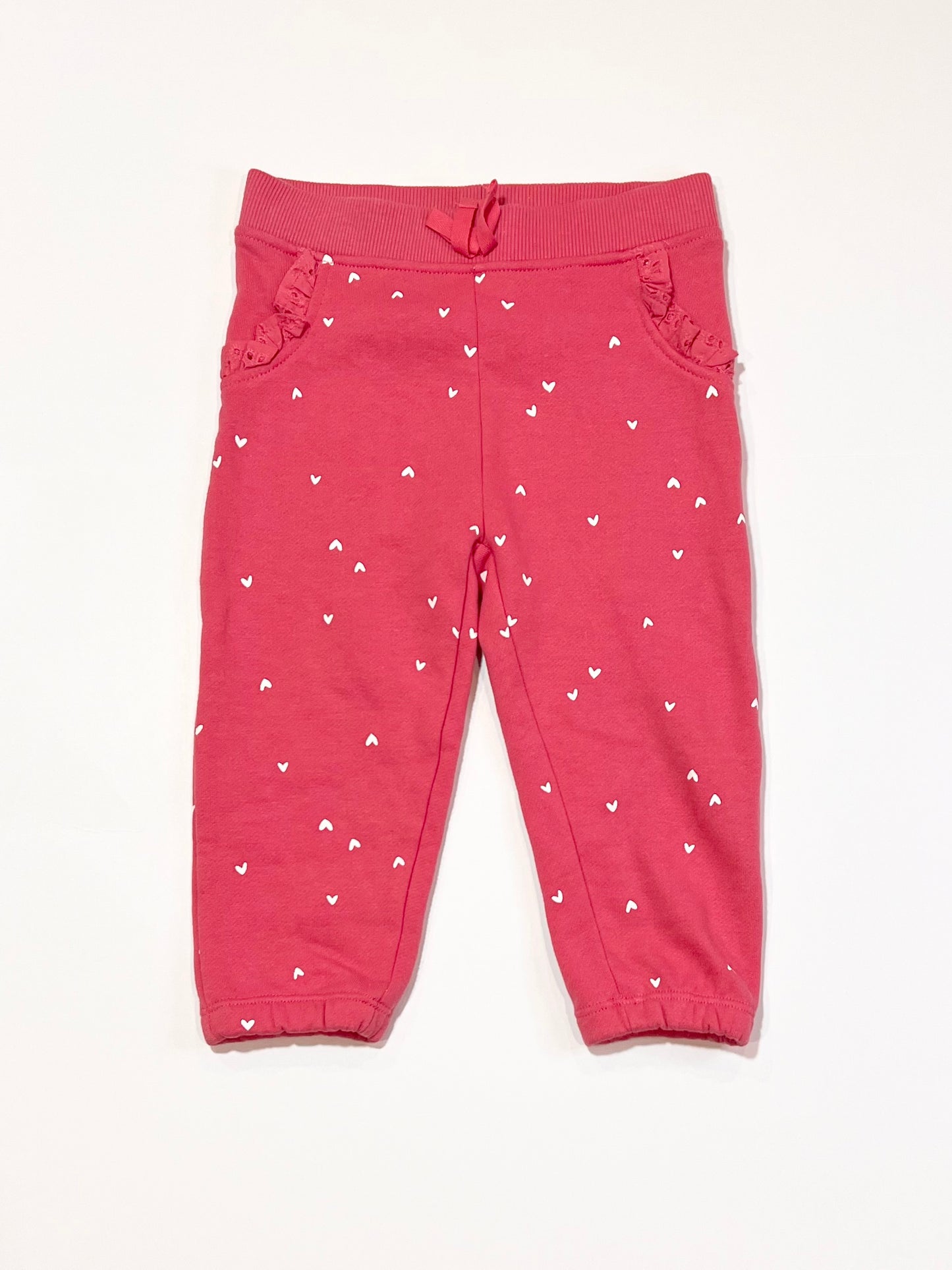 Pink hearts trackies - Size 2