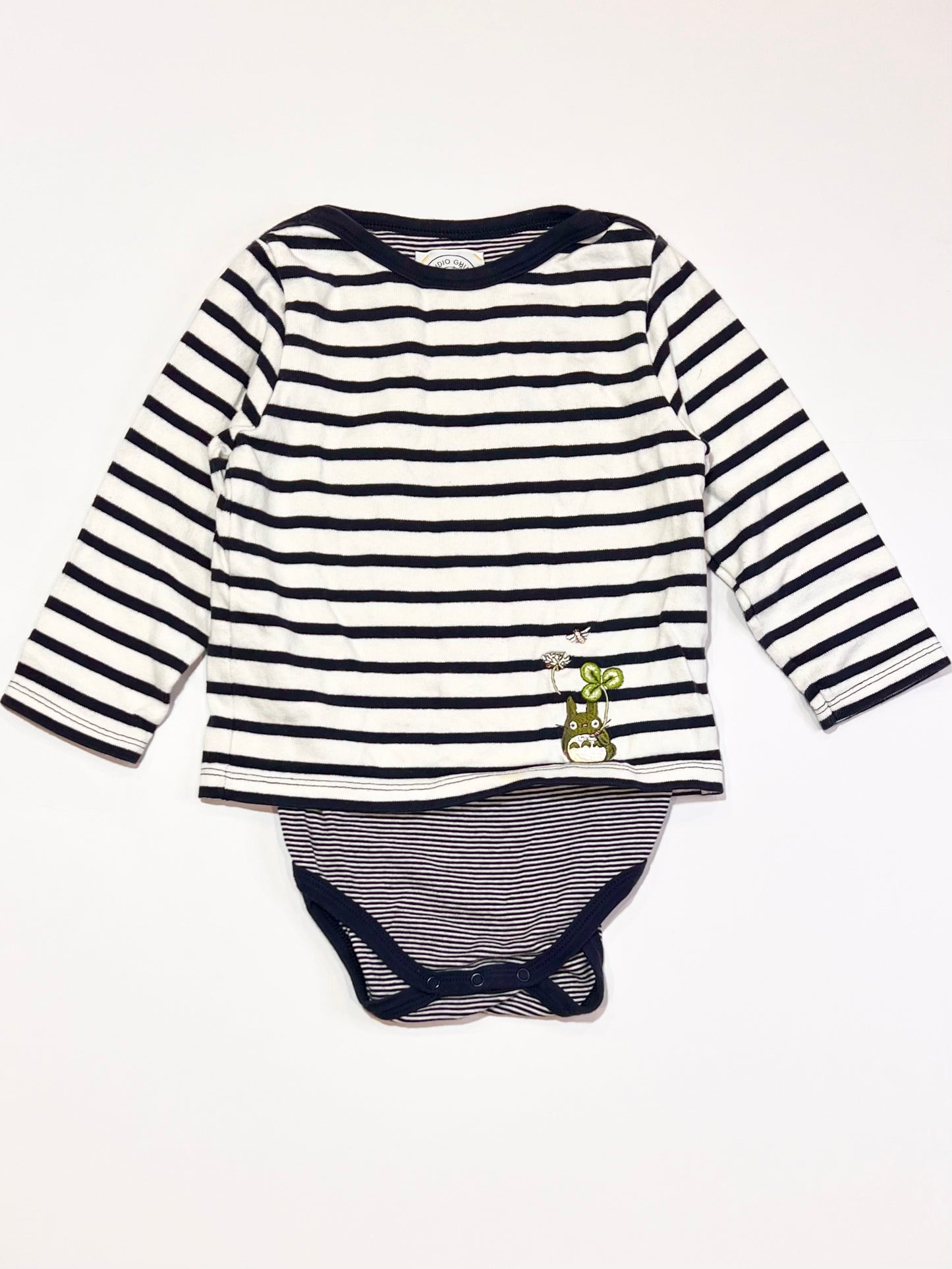 Striped bodysuit - Size 2-3