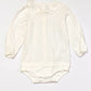 White cotton bodysuit - Size 2
