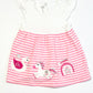 Striped jersey dress - Size 00