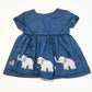 Chambray elephants dress - Size 00