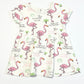 Flamingo jersey dress - Size 00
