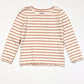 Striped ribbed top - Size 2-3