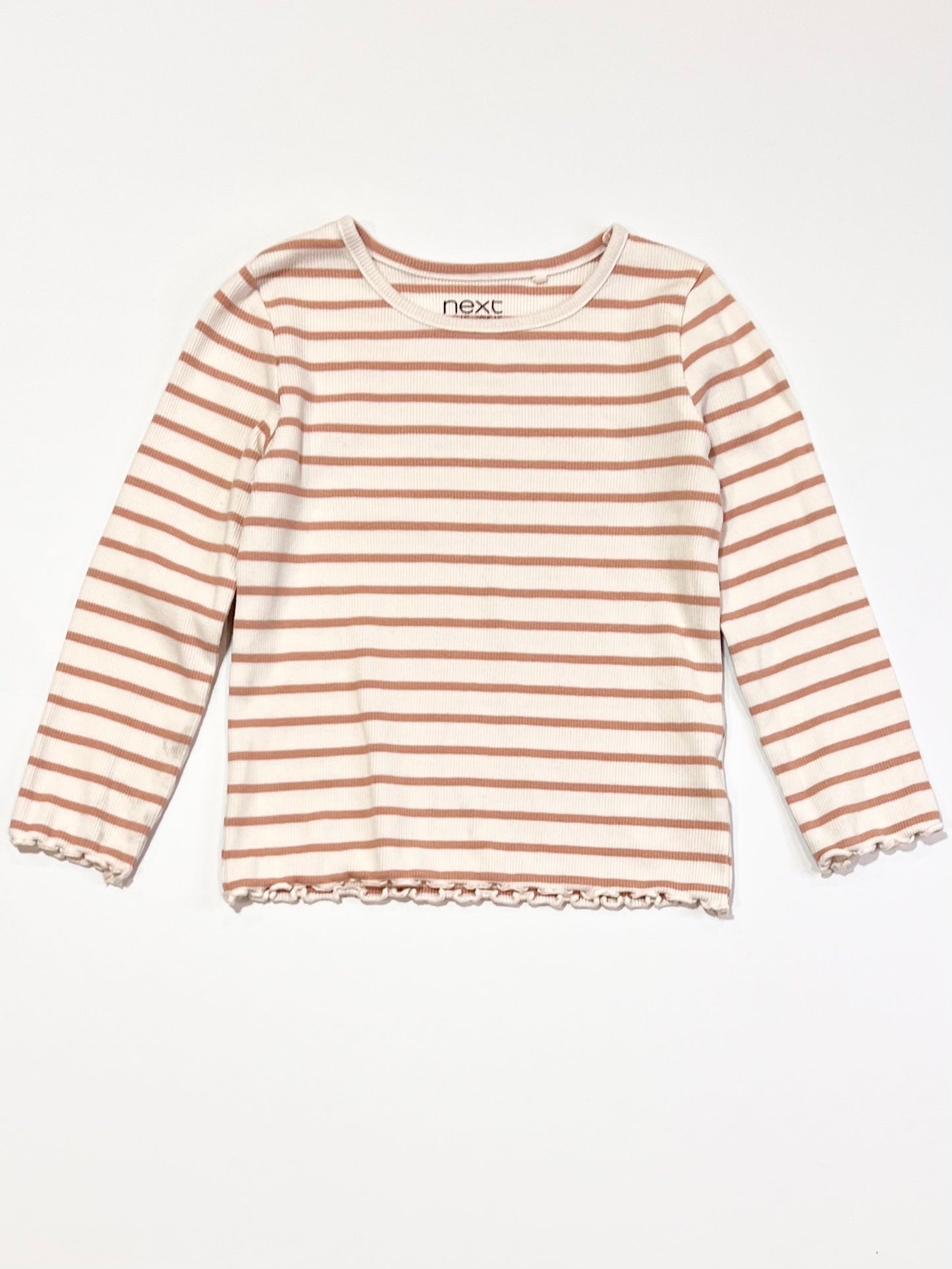 Striped ribbed top - Size 2-3