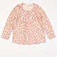 Ribbed floral top - Size 2