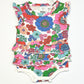 Floral ruffle bodysuit brand new - Size 00