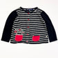 Striped cardigan - Size 2