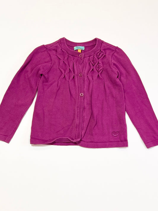 Purple cardigan - Size 2