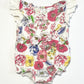 Floral jersey romper - Size 00