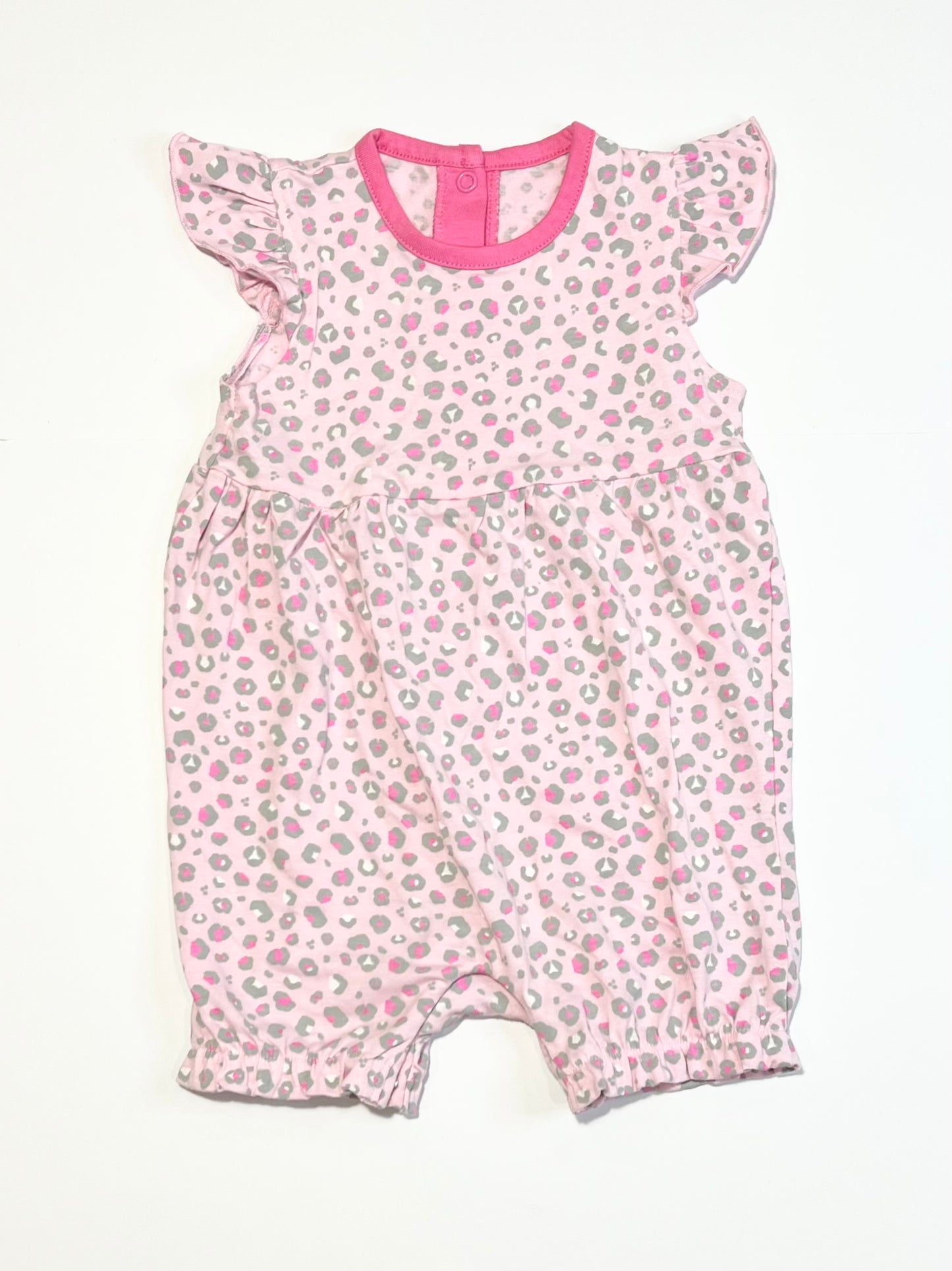 Animal print romper - Size 00