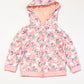Pink bunny zip hoodie - Size 2
