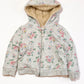 Floral sherpa hoodie - Size 2-3