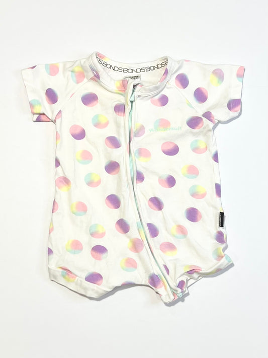 Zippy Wondersuit romper - Size 00