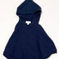 Navy knit poncho - Size 2