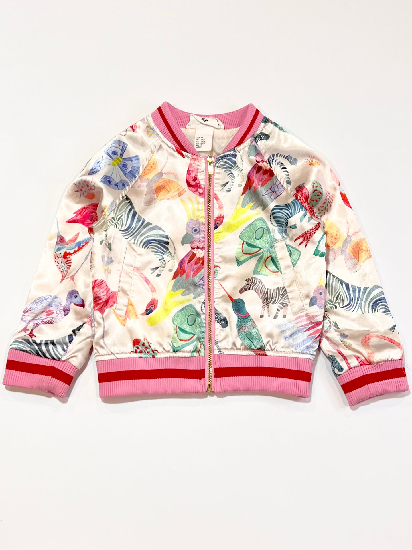 Satin bomber jacket - SIze 2