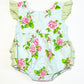 Floral ruffle romper - Size 00