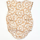 Floral scalloped romper - Size 00