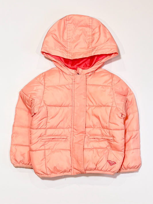 Pink puffer jacket - SIze 2