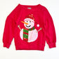 Sequined snowman sweater - Size 3-4