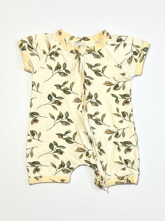 Snails zip romper - Size 00
