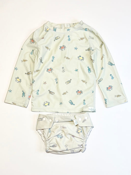 Sea creatures swim set - Size 2