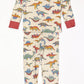 Ribbed dinosaur pyjamas - Size 3