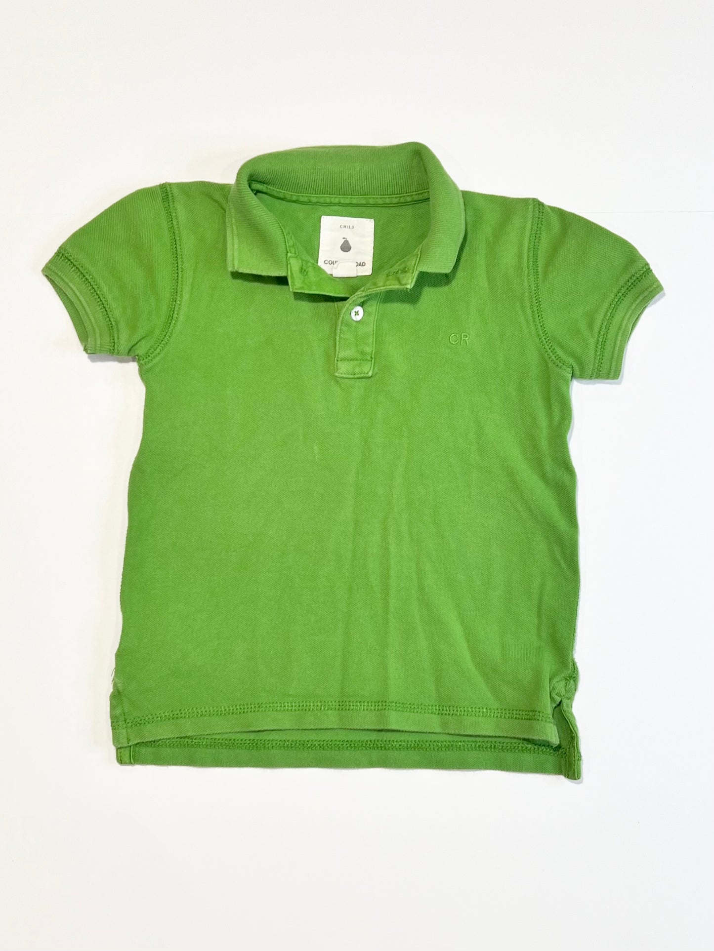 Green polo shirt - Size 2