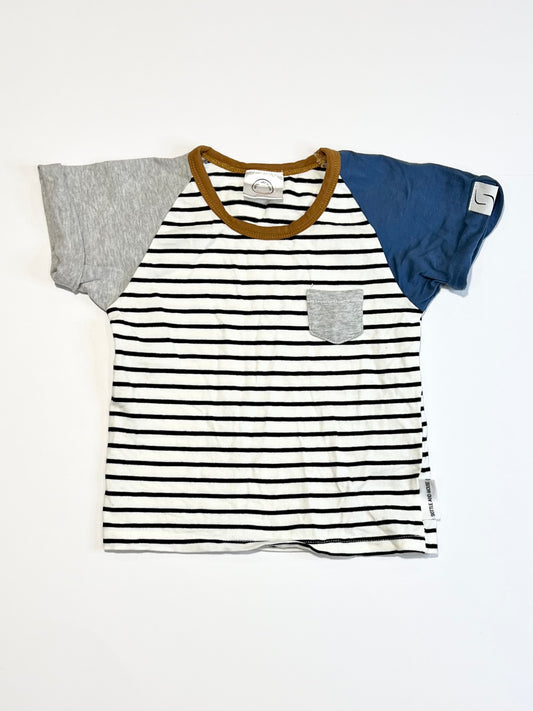 Striped pocket tee - Size 2