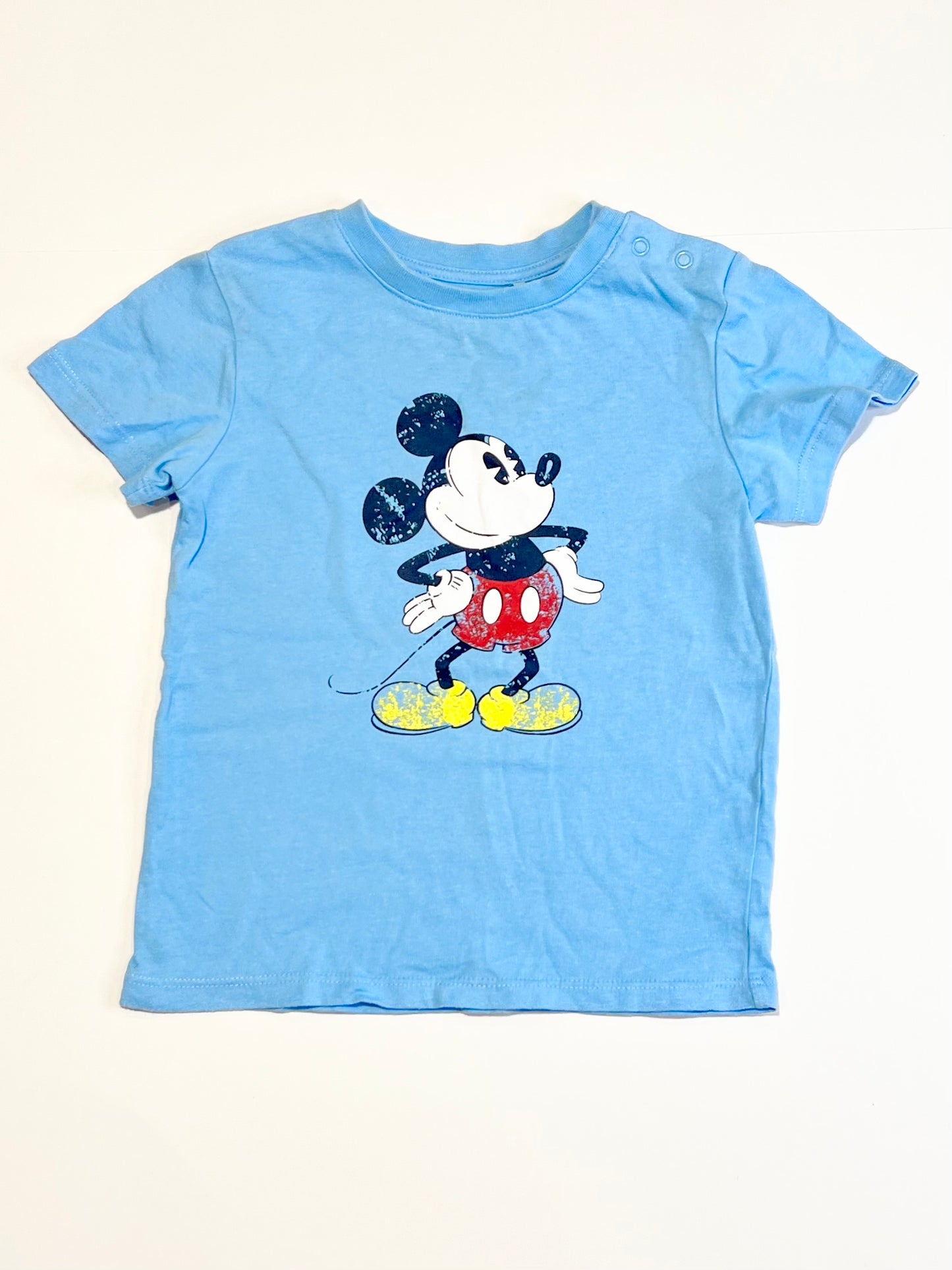 Blue Mickey tee - Size 2