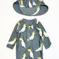 Cockatoo swimsuit and hat - Size 000