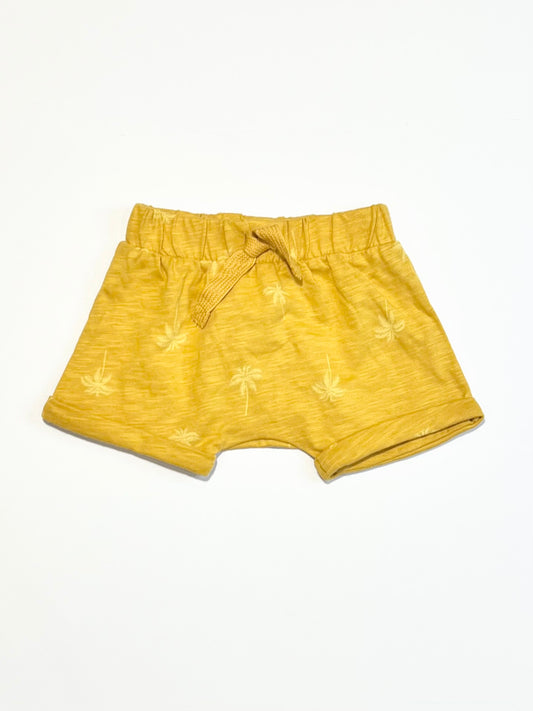 Palm tree jersey shorts - Size 000