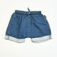 Blue terry shorts - Size 000