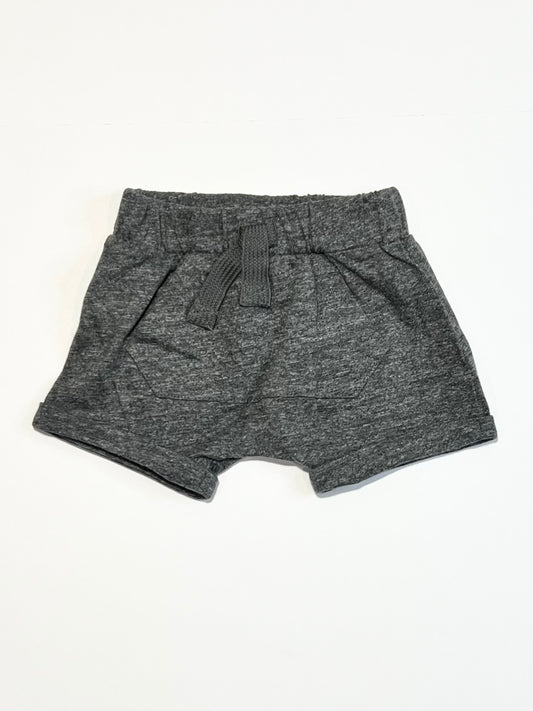 Grey jersey shorts - Size 000