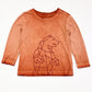 Brown bear top - Size 3