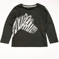 Grey zebra top - Size 3-4
