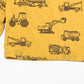 Yellow trucks top - Size 3-4