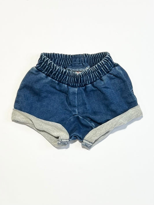 Stretch denim shorts - Size 000