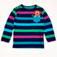 Striped lion top - Size 3-4