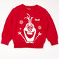 Red Olaf sweater - Size 3-4